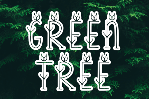 Green Tree Font - Featured Image
