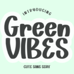 Green Vibes Font - Featured Image