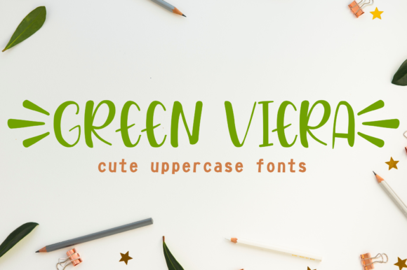 Green Viera Font - Featured Image