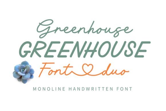Greenhouse Font - Featured Image