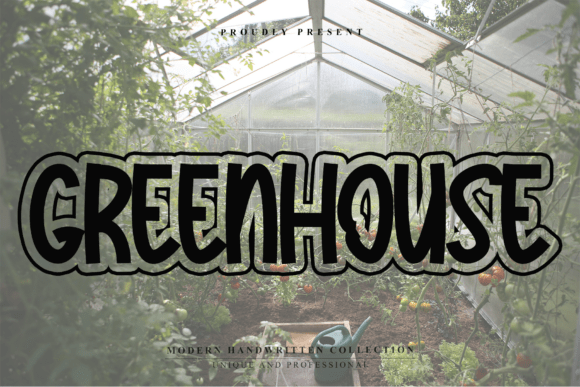 Greenhouse Font - Featured Image