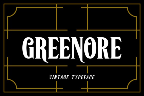 Greenore Font - Featured Image