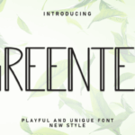 Greentea Font - Featured Image