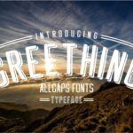 Greething Sans Font - Featured Image