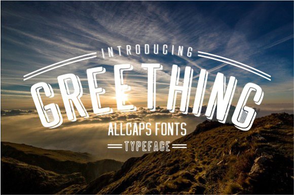 Greething Sans Font - Featured Image