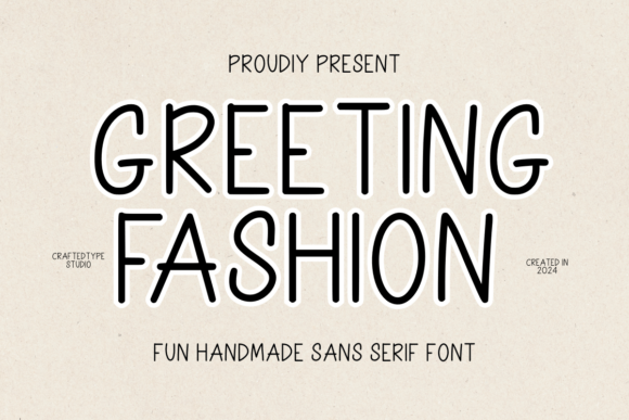 Greeting Fashion Font - Featured Image