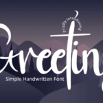 Greeting Font - Featured Image