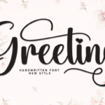 Greeting Font - Featured Image