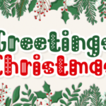 Greetings Christmas Font - Featured Image