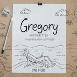 Gregory Handwritten Font - Featured Image