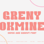 Greny Okmine Font - Featured Image