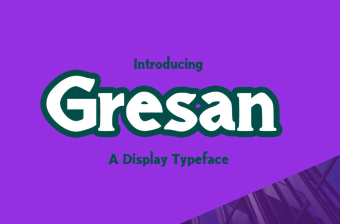 Gresan Font - Featured Image
