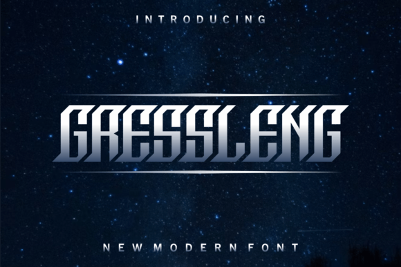 Gressleng Font - Featured Image