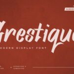 Grestique Font - Featured Image