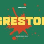 Greston Font - Featured Image