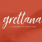 Grettana Script Font - Featured Image