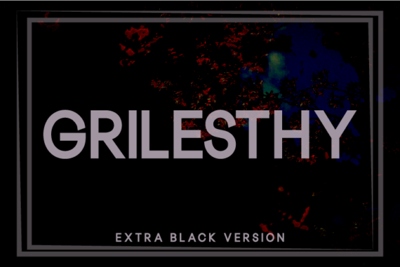Grilesthy Extra Black Font - Featured Image