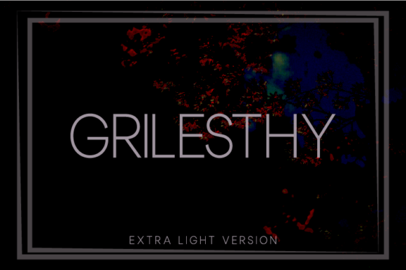 Grilesthy Extra Light Font - Featured Image