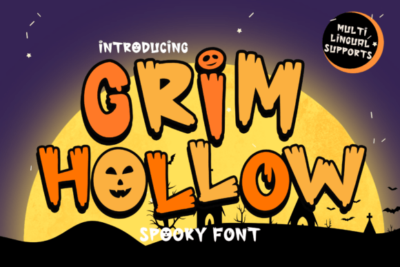 Grim Hollow Font - Featured Image