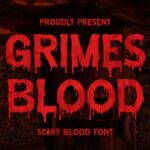 Grimes Blood Font - Featured Image