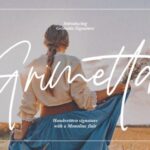 Grimetta Signature Font - Featured Image