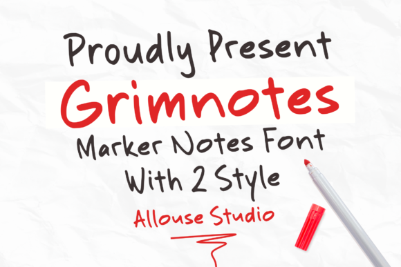 Grimnotes Font - Featured Image