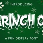 Grinch 0.1 Font - Featured Image