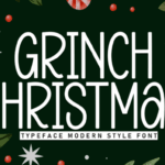 Grinch Christmas Font - Featured Image
