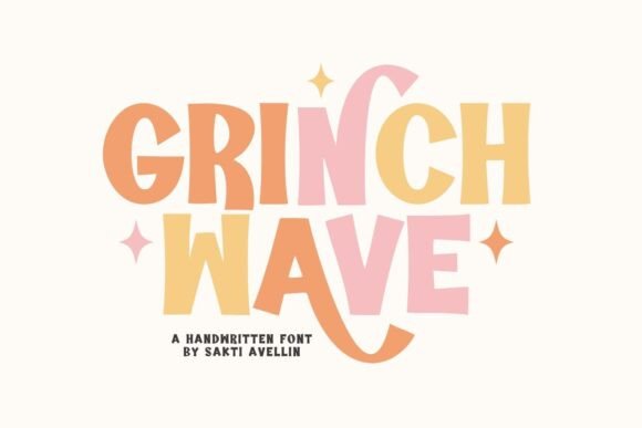 Grinch Wave Font - Featured Image