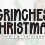 Grinches Christmas Font - Featured Image