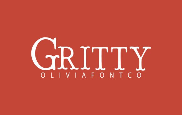 Gritty Font - Featured Image