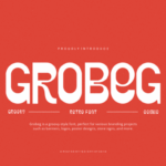 Grobeg Font - Featured Image