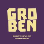 Groben Font - Featured Image