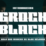 Grock Black Font - Featured Image