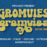 Gromvies Font - Featured Image