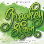 Grookey Shawn Font - Featured Image