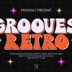 Grooves Retro Font - Featured Image