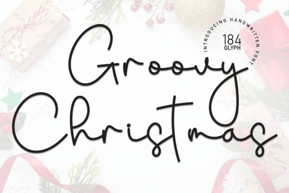 Groovy Christmas Font - Featured Image