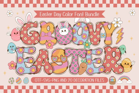 Groovy Easter Font - Featured Image