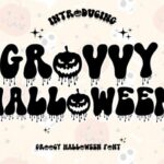 Groovy Halloween Font - Featured Image