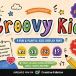 Groovy Kid Font - Featured Image