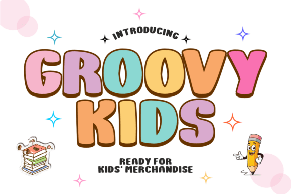 Groovy Kids Font - Featured Image