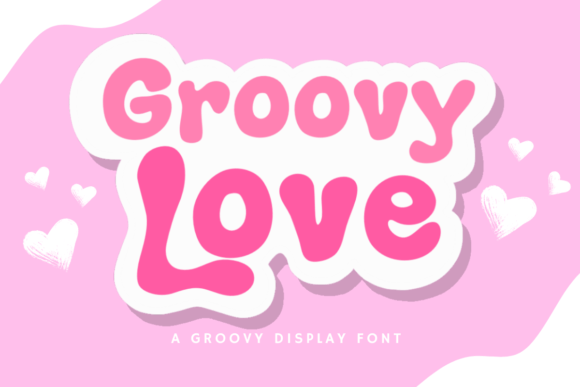 Groovy Love Font - Featured Image