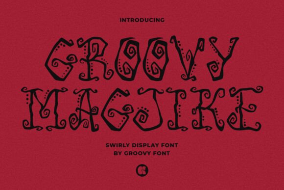 Groovy Magjike Font - Featured Image