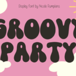 Groovy Party Font - Featured Image