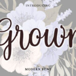 Grown Font - Featured Image