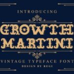 Growth Martini Font - Featured Image