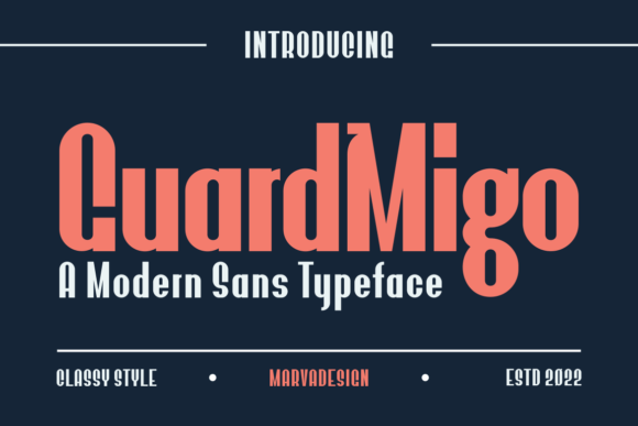 Guardmigo Font - Featured Image
