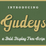 Gudeys Font - Featured Image