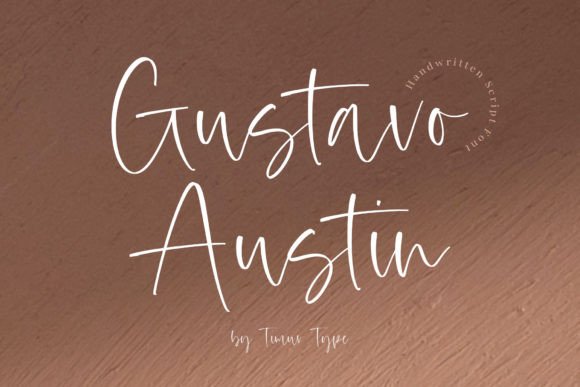 Gustavo Austin Font - Featured Image